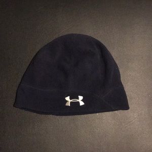 Under Armour navy beanie